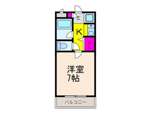 コアシティ如是の物件間取画像